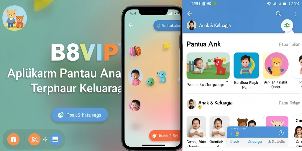 Antarmuka B8VIP yang ramah pengguna dan fungsional.
